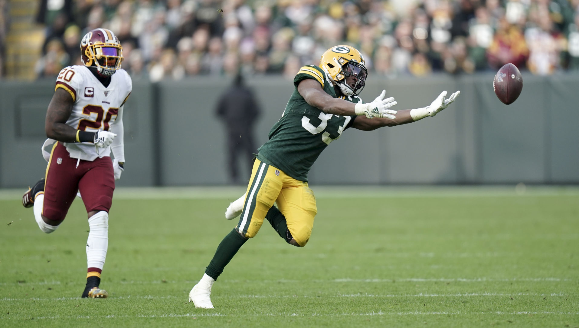 Packers 20, Redskins 15